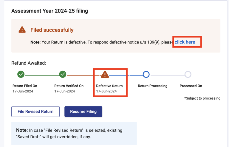 Defective ITR Notice 139(9) | How to Correct defective ITR